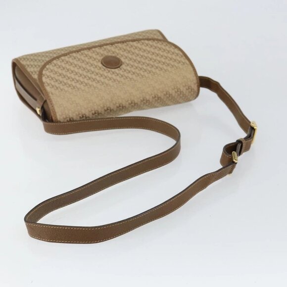 GUCCI Shoulder Bag Canvas Beige Gold 001 113 0712 Auth BA6105 - Picture 8 of 15